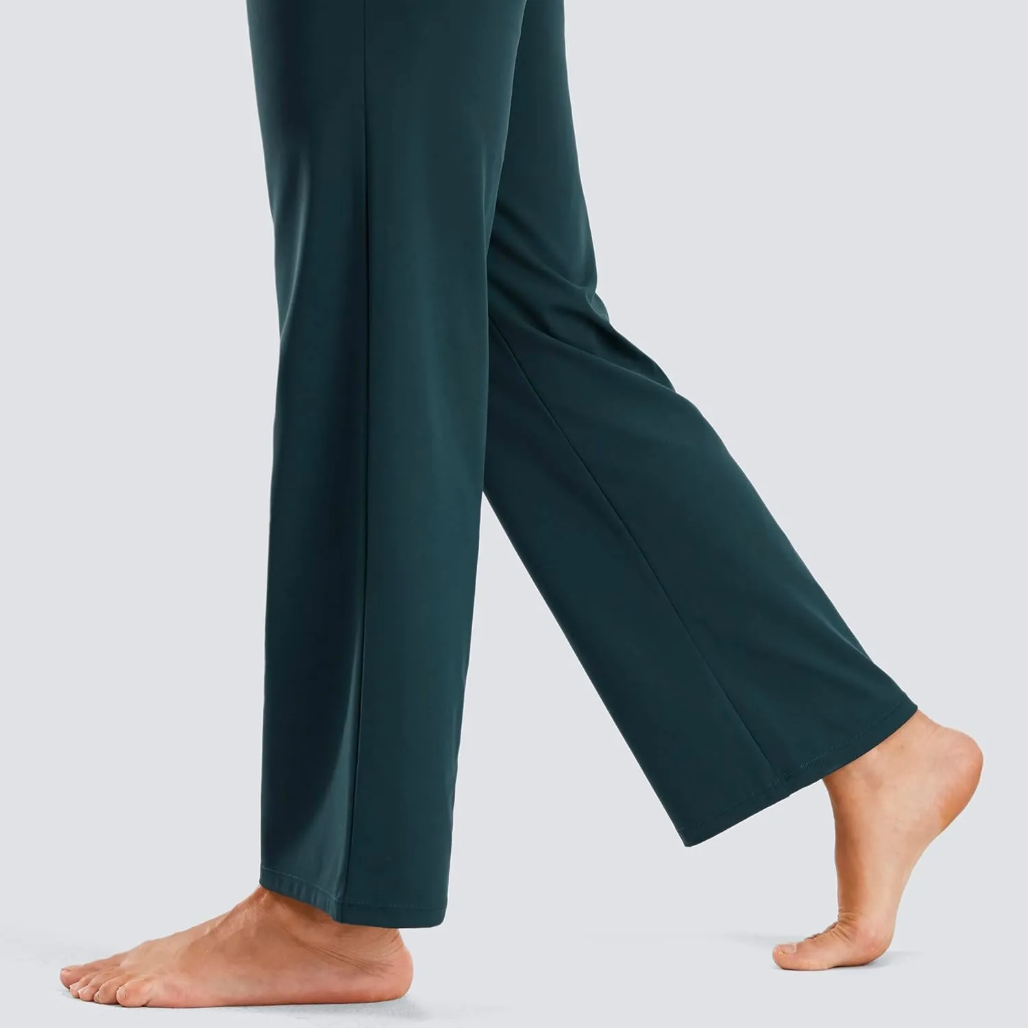 JOYSPELS Smooth Feeling Wide-Leg Maternity Leggings Over The Belly Soft Pregnancy Yoga Lounge Pants for Women