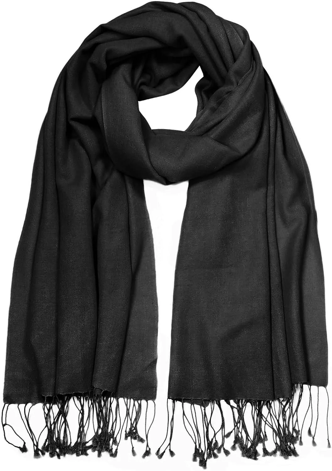 Pashmina Large Soft Plain Shawl/Wrap/Scarf for Women