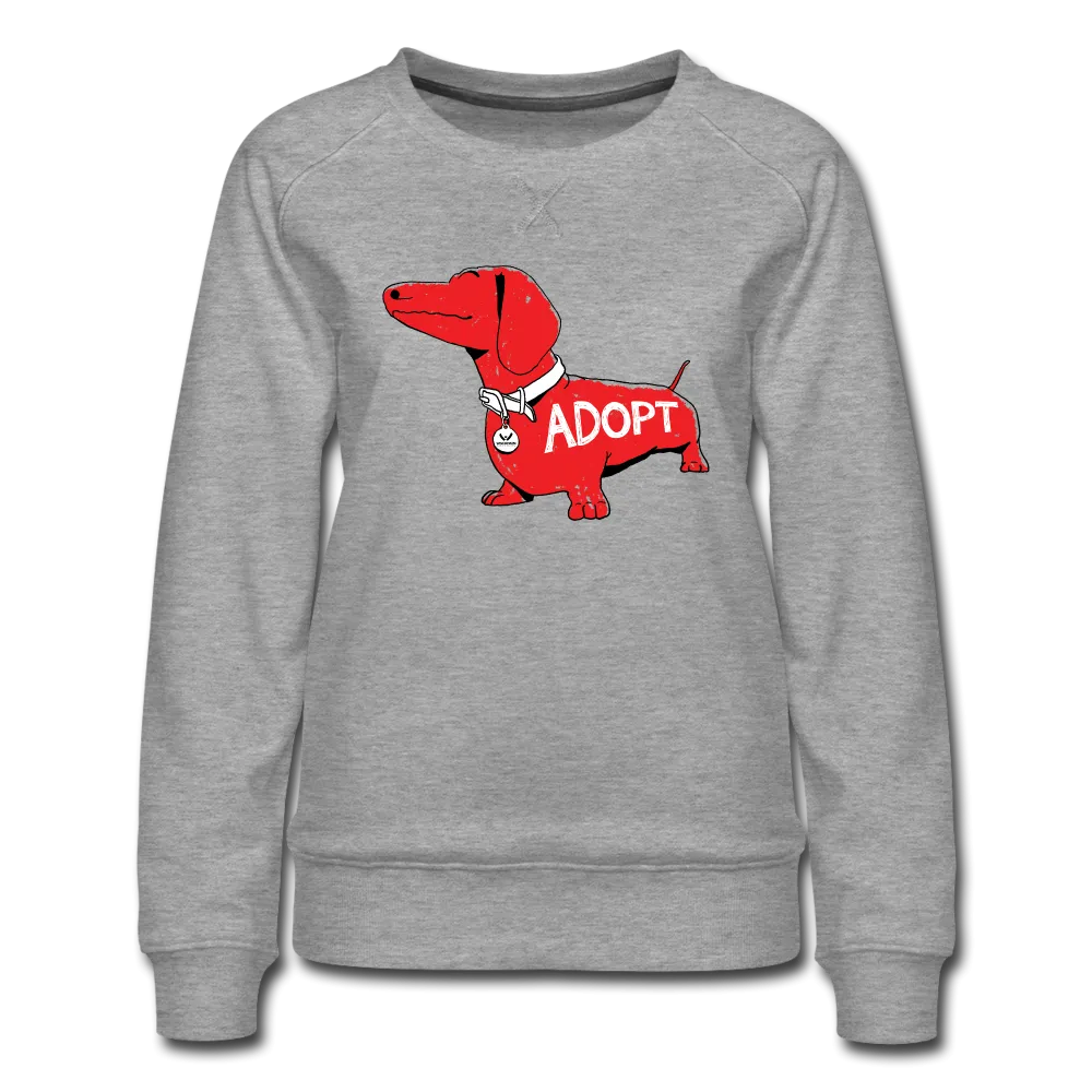"Big Red Dog" Contoured Premium Sweatshirt